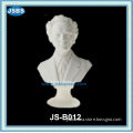 Carved Cheap Natural Antique Famous White Male Bust